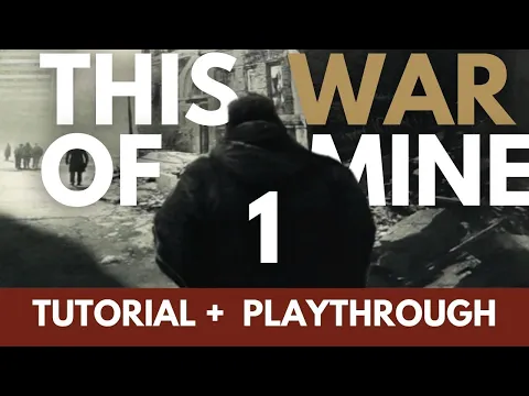 This War of Mine Board Game | Day 1 | Full Solo Playthrough | Learn How to Play