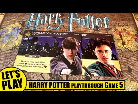 Solo Playthrough of HARRY POTTER HOGWARTS BATTLE Game 5