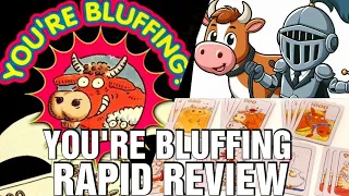 You're Bluffing Rapid Review - Chairman of the Board