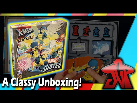 Marvel United: X-Men – First Class unboxing