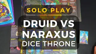 Dice Throne Vanguard: Druid vs Naraxus Solo Gameplay | DaniCha