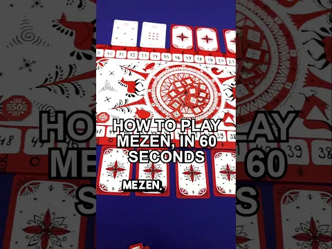 #Mezen is like #CandyCrush the board game! ️ How to play in 1 minute.