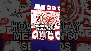 #Mezen is like #CandyCrush the board game! ❤️ How to play in 1 minute.