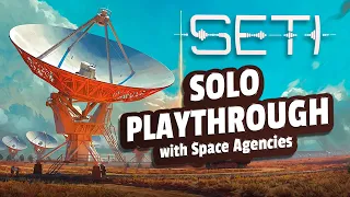 How does it play solo?? | Seti Playthrough with Space Agencies
