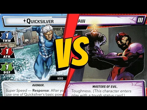 Quicksilver. vs. Klaw Expert - Marvel Champions Sunday Morning Coffee