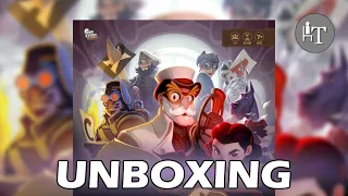 Unboxing - Illiterati - Solo Board Game