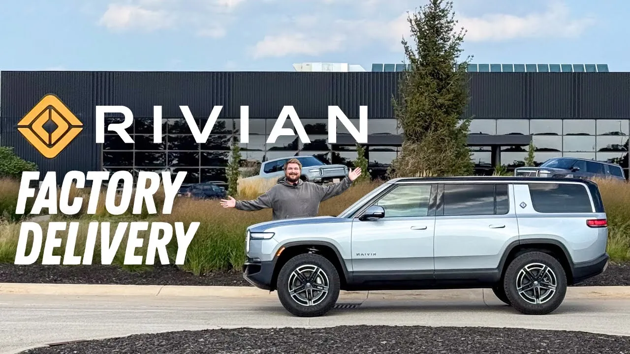 Factory Delivery Of My New Rivian R1S! You Won’t Guess The Spec