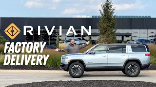 Factory Delivery Of My New Rivian R1S! You Won’t Guess The Spec