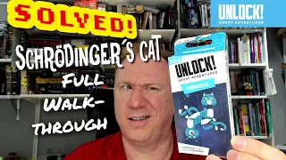 Solved! Unlock Short: Schrodinger's Cat - full walkthrough and solution with Dr Gareth