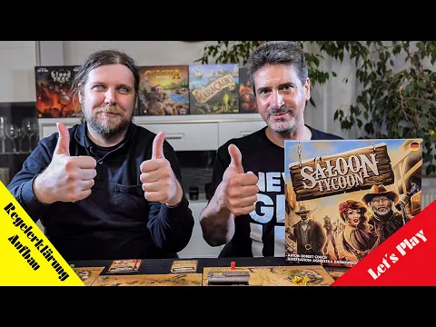 Saloon Tycoon Aufbau + Regelerklärung + Let´s play in einem! Teil 2 der Serie, Analoge Unterhaltung