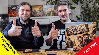 Saloon Tycoon Aufbau + Regelerklärung + Let´s play in einem! Teil 2 der Serie, Analoge Unterhaltung