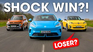 A SHOCK RESULT! NEW MG4 Urban vs Renault 5 vs Inster review