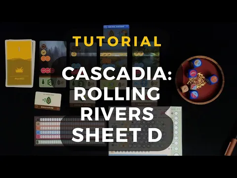 Cascadia Rolling Rivers Sheet D Tutorial Overview | DaniCha