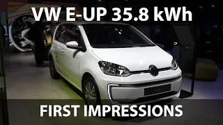 Volkswagen e-Up 35.8 kWh first impressions