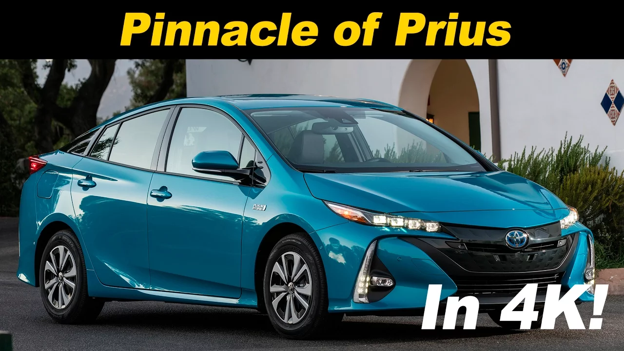 2017 Toyota Prius Prime (Plug In Hybrid) First Drive Review - In 4K UHD!