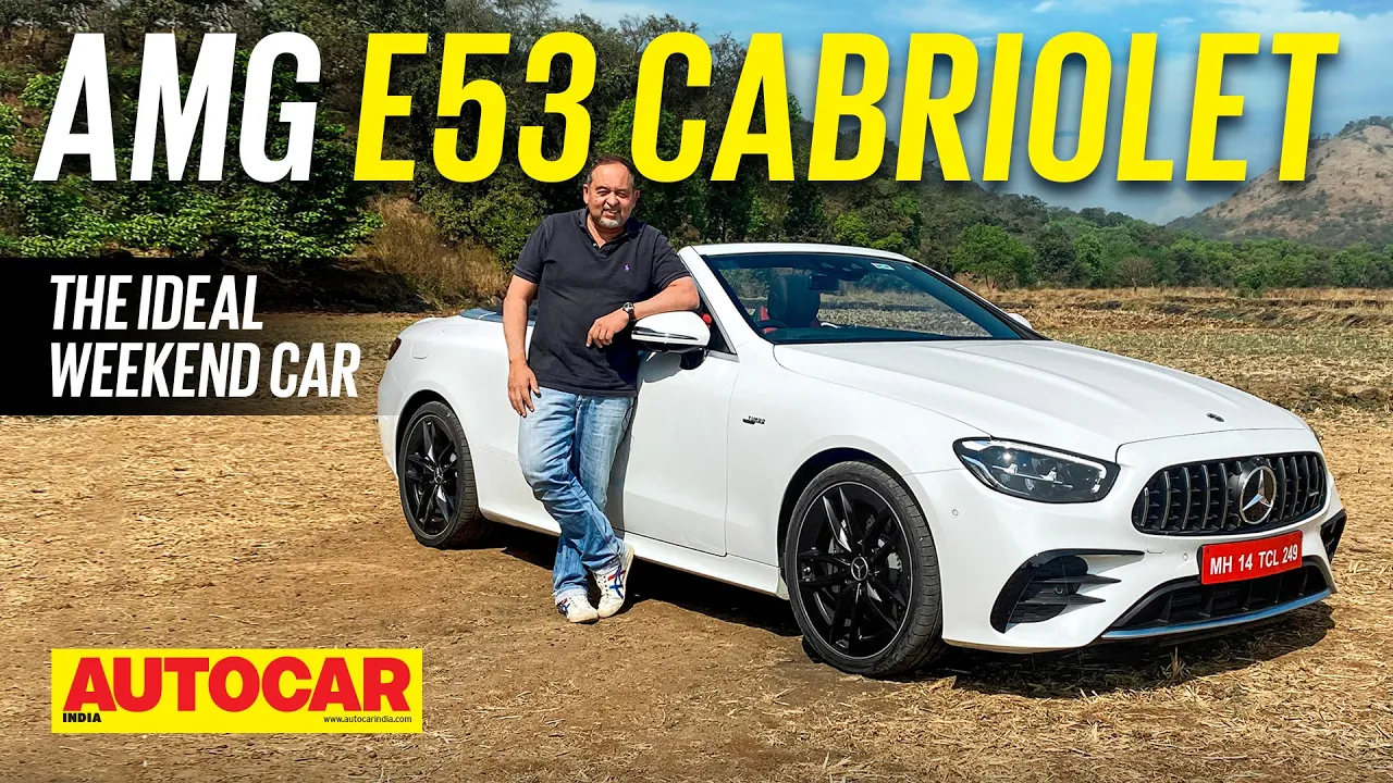 2023 Mercedes-AMG E 53 Cabriolet review - The Merc with unlimited headroom! | Autocar India
