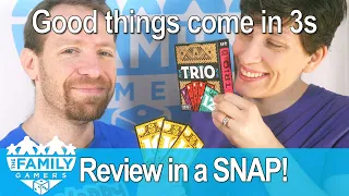 Trio - card game review in 5 minutes