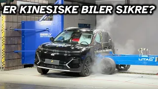 De kræsjet en bil! Geely viser hvor sikre bilene deres er