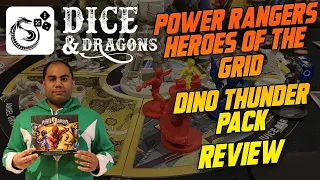 Dice and Dragons - Power Rangers Heroes of the Grid Dino Thunder Pack Review
