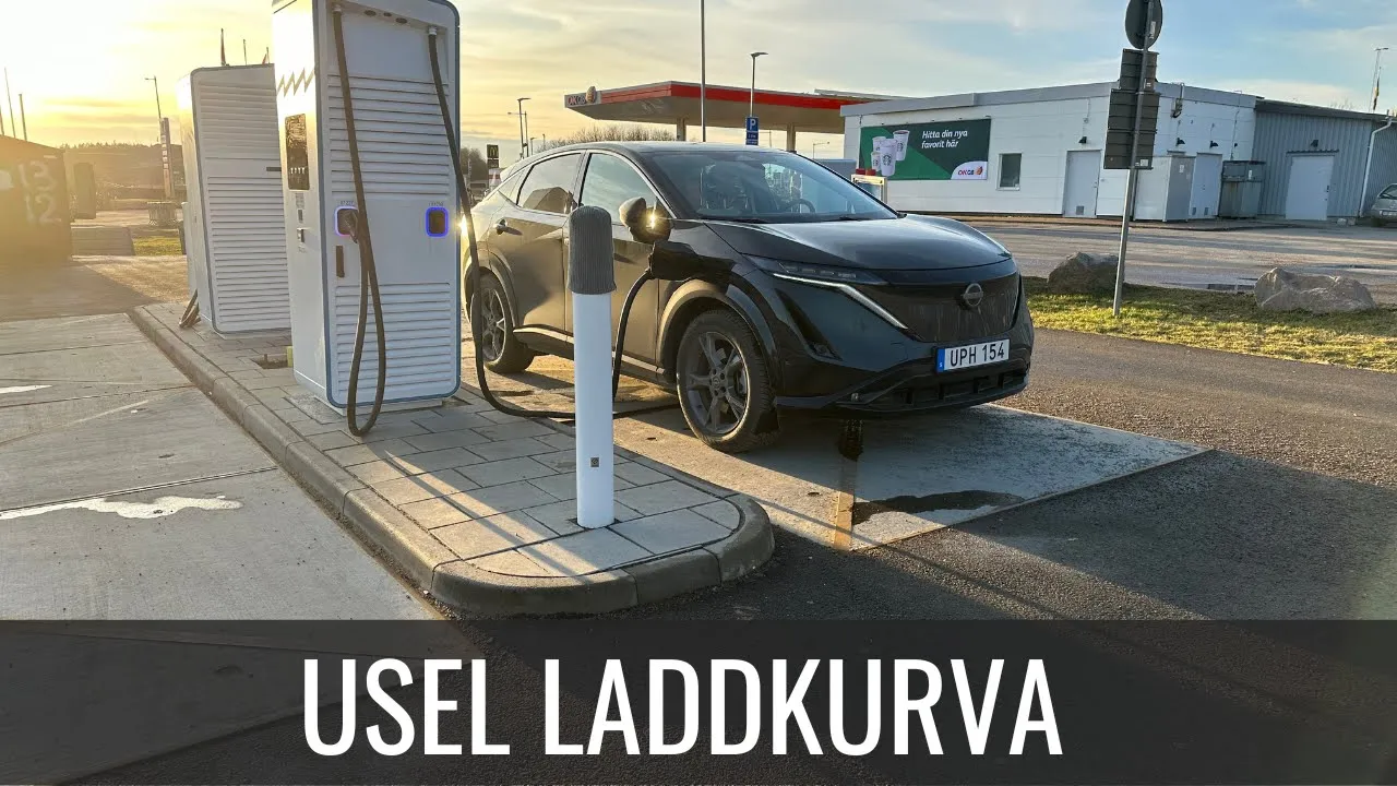 Nissan Ariya 63 kWh på långresa är sådär... | Elbilsmagasinet