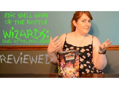 Epic Spell Wars of the Battle Wizards: Duel at Mt. Skullzfyre - short board game review