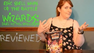 Epic Spell Wars of the Battle Wizards: Duel at Mt. Skullzfyre - short board game review