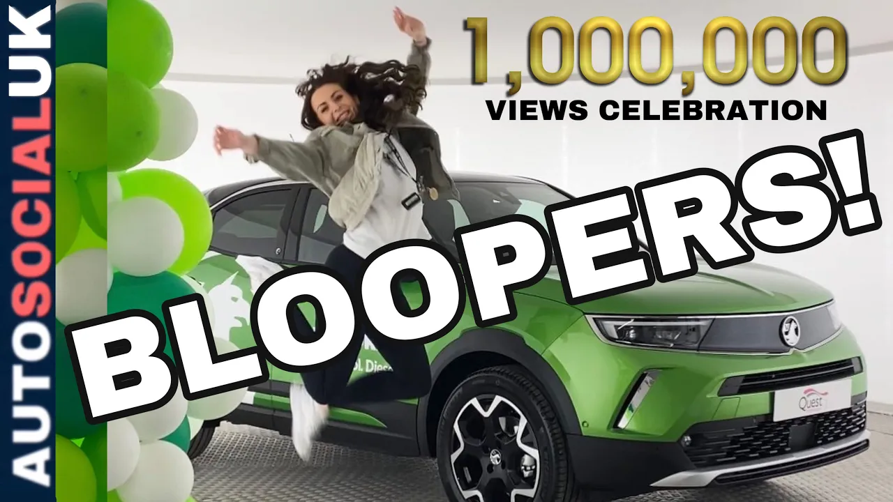 BLOOPERS! Celebrating 1 million views! Funniest automotive moments FAILS
