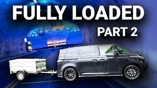 Fully Loaded Roadtrip - Towing with the ID.Buzz Part 2