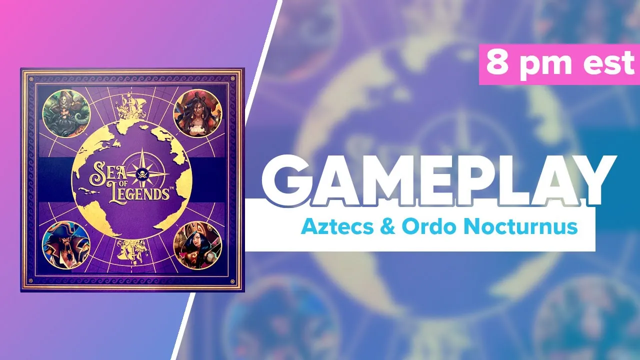 Sea of Legends Gameplay with Aztec and Ordo Nocturnus | @GuildhallStudio