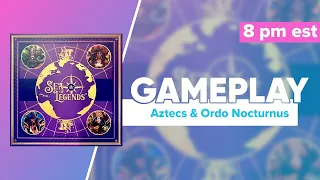 Sea of Legends Gameplay with Aztec and Ordo Nocturnus | @GuildhallStudio