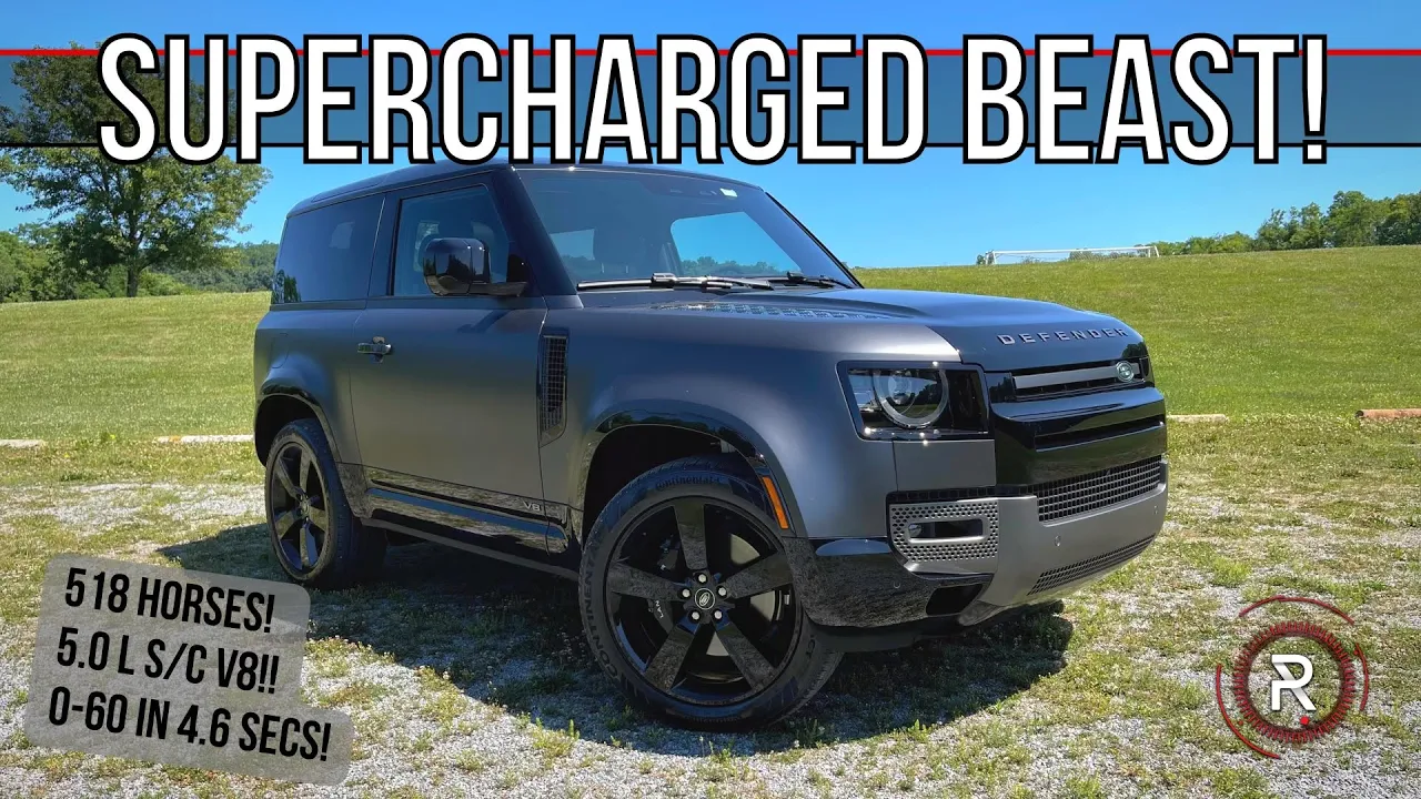 The 2023 Land Rover Defender V8 Carpathian Edition Is A Go Fast & Go-Anywhere SUV