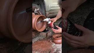 I used to think pottery was boring, but not anymore! 🤯 #pottery #cars #tires