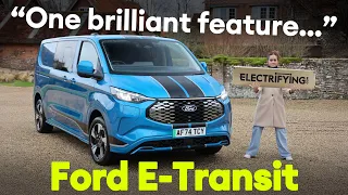 Ford E-Transit Custom DRIVEN: Is this Ford’s best EV? | Electrifying