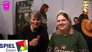 Overview with the designer at Essen Spiel 2024 - Gnome Kingdom