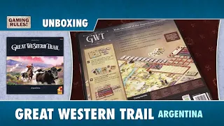 Great Western Trail: Argentina - Unboxing