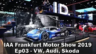 IAA 2019 Ep 3 - Seat El-born, VW e-up, Audi, Skoda Citygo e