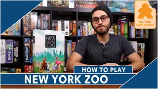 New York Zoo | HOW TO PLAY Uwe Rosenberg's (Newest) Polyomino Game!