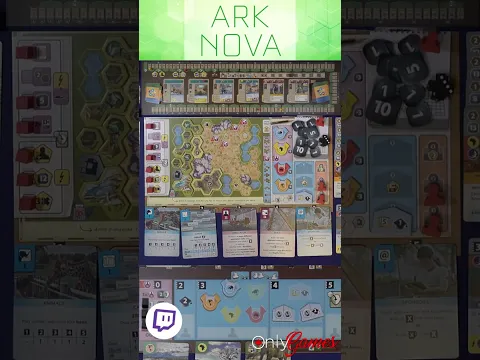 Ark Nova Board Game In A Minute #shorts