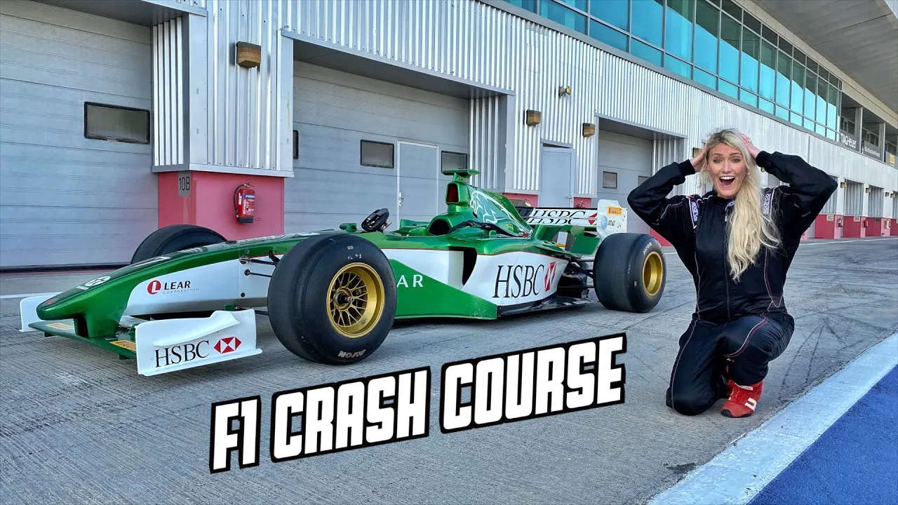 Learn how to drive an F1 car in 1 hour!