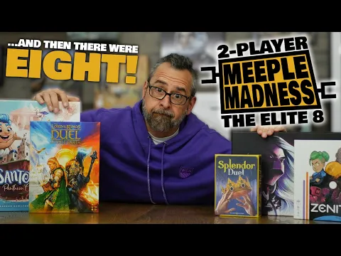 Meeple Madness ELITE 8 - THE 2-Player Board Game SHOWDOWN!