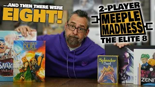 Meeple Madness ELITE 8 - THE 2-Player Board Game SHOWDOWN!