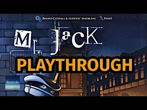 Mr. Jack Board Game | Playthrough