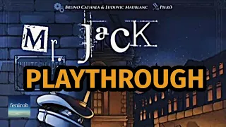 Mr. Jack Board Game | Playthrough