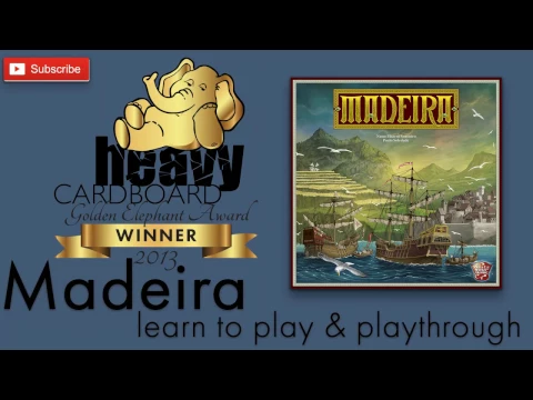 Madeira 3p Play-through, Teaching, & Roundtable discussion by Heavy Cardboard