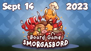 Board Game Smorgasbord - Played at the Dice Tower Retreat