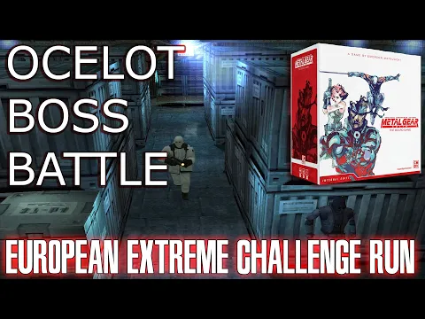 Metal Gear Solid EUROPEAN EXTREME Ocelot boss battle
