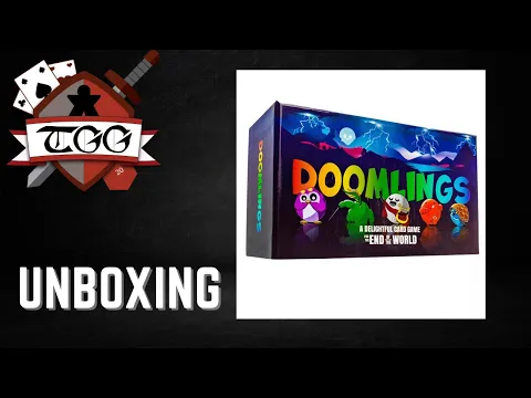 Doomlings Board Game Unboxing