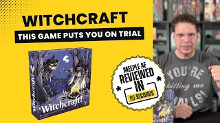 Witchcraft! Board Game Review | Brutal Solo Game That Puts You on Trial