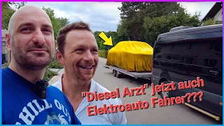 Vom 400PS DIESEL zum ELEKTROAUTO? Wie reagiert seine Frau?