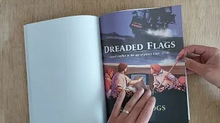 Dreaded Flags: Book Game Unboxing - Flip Through